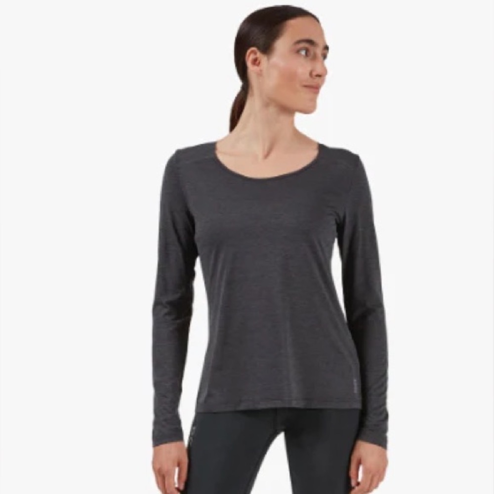 On Running Dark Gray Performance Long Sleeve T-Sh… - image 2